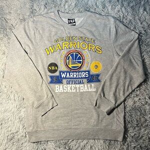 SOLD - Vintage Golden State Warriors Gray Crewneck Sweatshirt